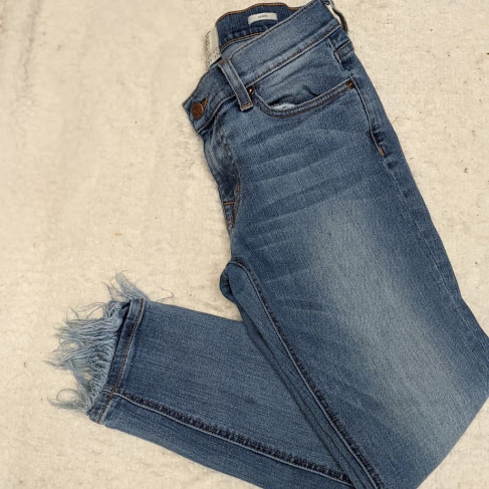 Revice Denim Main Jeans With Fringe Hem Size 27